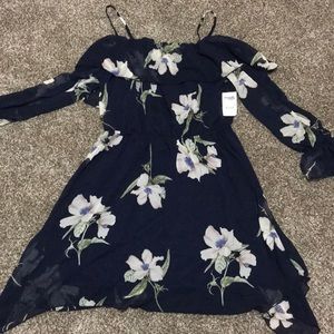 Off the shoulder floral dress